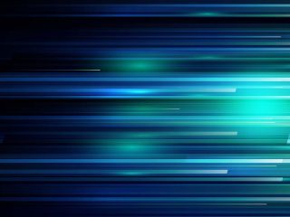 GVL Abstract image of horizontal blue and teal light streaks of varying thickness on a dark background, evoking the vibrant motion and energy of the Annual Ball at the Debutante Club of Greenville held at the Poinsett Club.